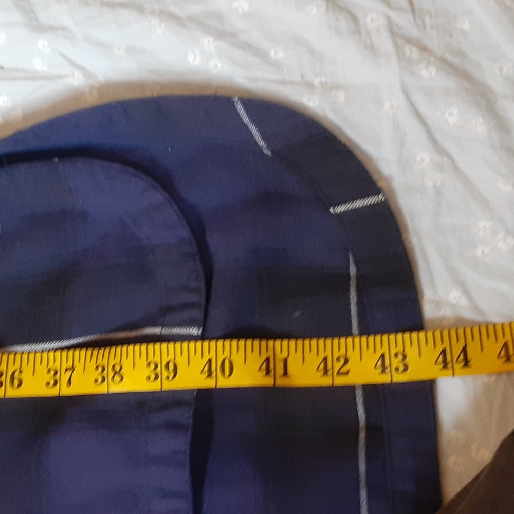 GAP Navy Plaid Shirt Dress Tie Waist – Size Small - Picture 7 of 7